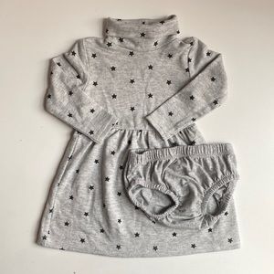 [3/15$] Carters Baby Turtleneck Dress 9MO